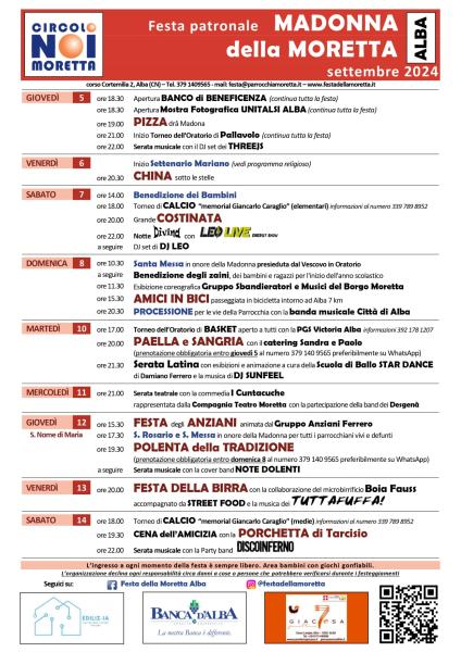 Festa della Moretta 2024